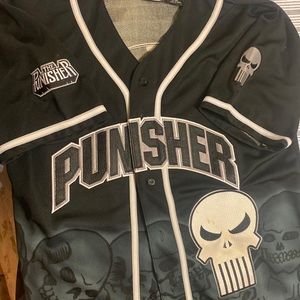 Punisher baseball style jersey
